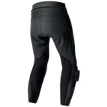 RST RST S1 D3O Leather Pants Black Black Black