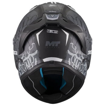 MT MT Stinger 2 Youth Tagger Helmet B2 Matt Black Grey