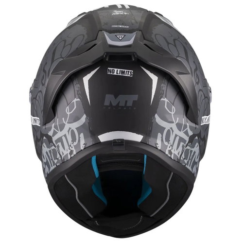 MT MT Stinger 2 Youth Tagger Helmet B2 Matt Black Grey