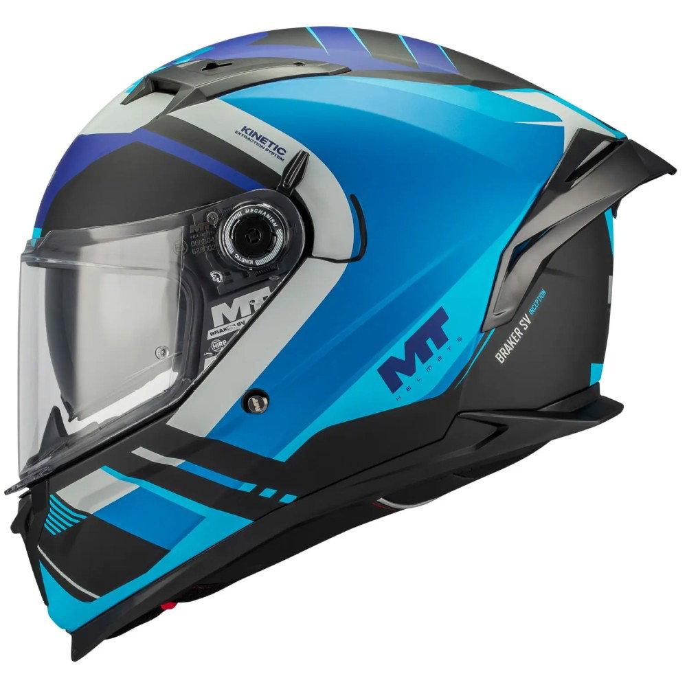 Braker SV Inception Helmet B7 Matt Blue Black Grey