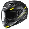 HJC HJC F71 Carbon Esira Helmet MC3HSF Yellow - Thumbnail 1