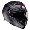 AGV AGV K3 Helmet ECE 22.06 Syth Matt Black Pink - Thumbnail 1