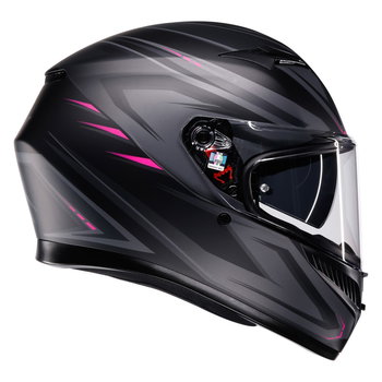 AGV AGV K3 Helmet ECE 22.06 Syth Matt Black Pink