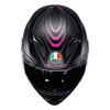 AGV AGV K3 Helmet ECE 22.06 Syth Matt Black Pink - Thumbnail 4