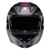 AGV AGV K3 Helmet ECE 22.06 Syth Matt Black Pink - Thumbnail 5