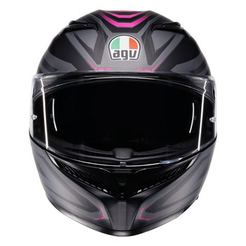AGV AGV K3 Helmet ECE 22.06 Syth Matt Black Pink
