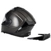 Vcan Vcan H162 X-Zero Helmet Black - Thumbnail 4