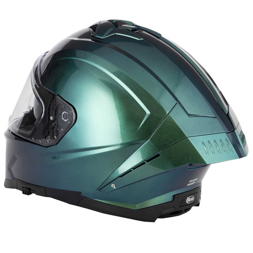 Vcan Vcan H162 Gradient Helmet Green Blue