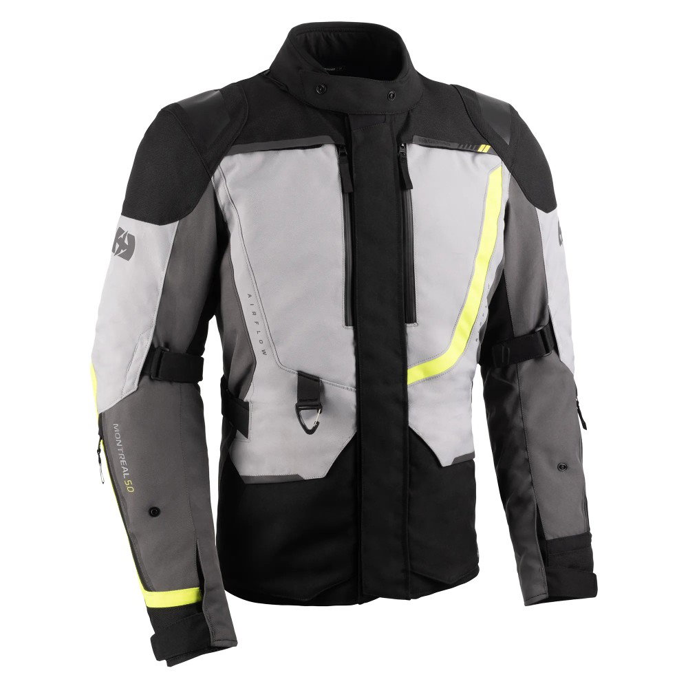 Montreal 5.0 Mens Jacket Grey Black Yellow