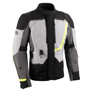Oxford Products Montreal 5.0 Mens Jacket Grey Black Yellow