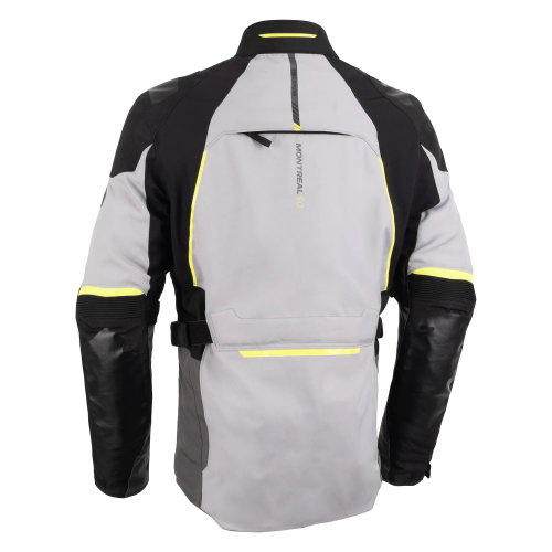 Oxford Products Oxford Products Montreal 5.0 Mens Jacket Grey Black Yellow