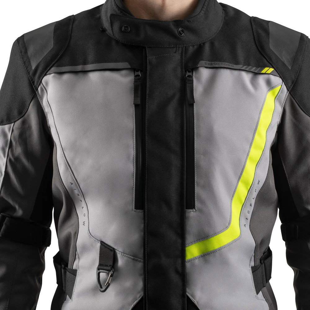 Montreal 5.0 Mens Jacket Grey Black Yellow