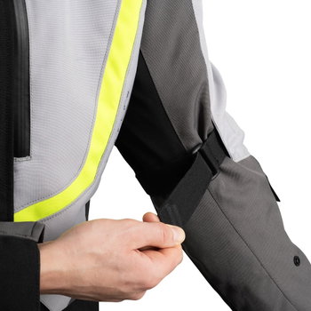 Oxford Products Oxford Products Montreal 5.0 Mens Jacket Grey Black Yellow