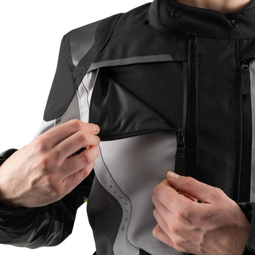 Oxford Products Oxford Products Montreal 5.0 Mens Jacket Grey Black Yellow