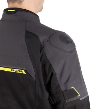 Oxford Products Oxford Products Hinterland 2.0 Mens Jacket Black Grey Fluo