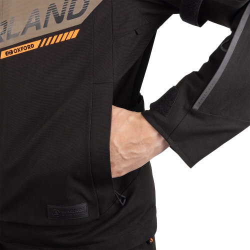 Oxford Products Oxford Products Hinterland 2.0 Mens Jacket Black Desert Orange