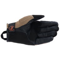 Manti Air Gloves Dark Khaki Black Orange Fluo