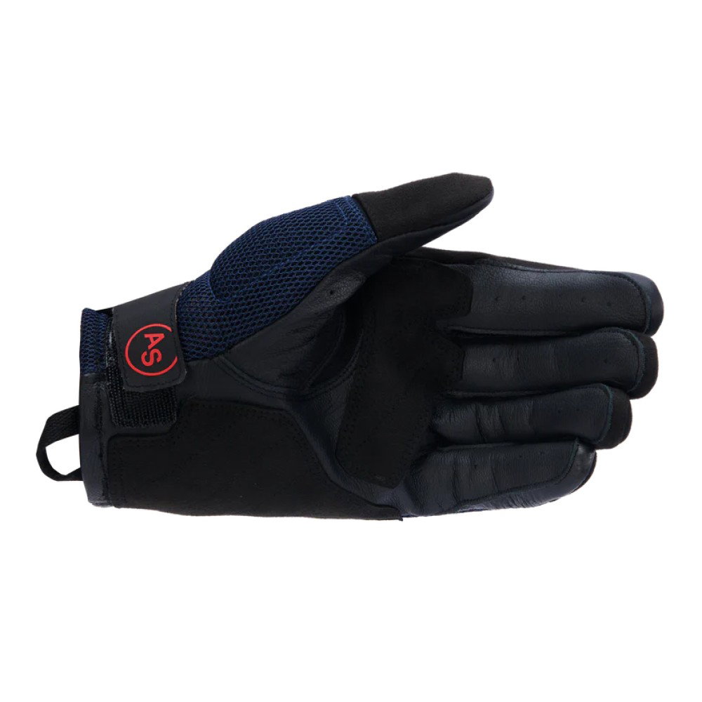 Manti Air Gloves Deep Blue Red Fluo Asphalte