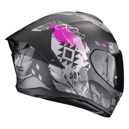 Scorpion Scorpion EXO-530 Air Helmet Hadji Matt Black Pink