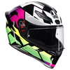 AGV AGV K1-S Helmet Punkpulse Black Purple Lime - Thumbnail 1
