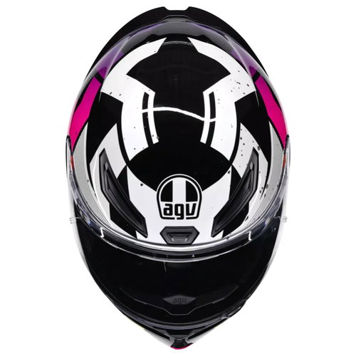 AGV AGV K1-S Helmet Punkpulse Black Purple Lime