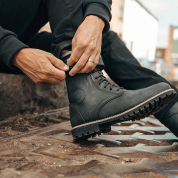 Spada Spada Pilgrim Grande Rev 2 Waterproof Boots Distressed Black