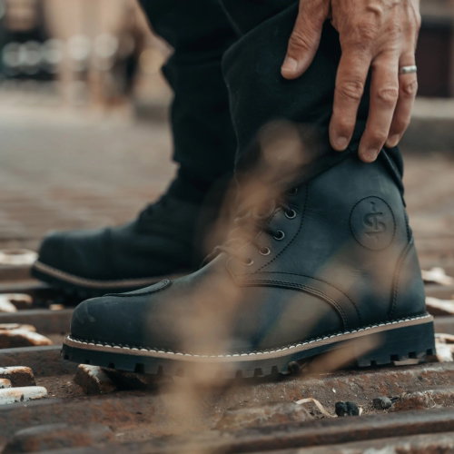 Spada Spada Pilgrim Grande Rev 2 Waterproof Boots Distressed Black