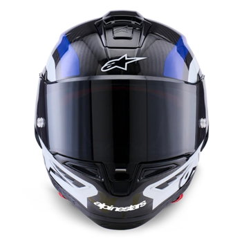 Alpinestars Alpinestars Supertech R10 Helmet Arius Black White Blue Glossy