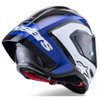 Alpinestars Alpinestars Supertech R10 Helmet Arius Black White Blue Glossy - Thumbnail 4