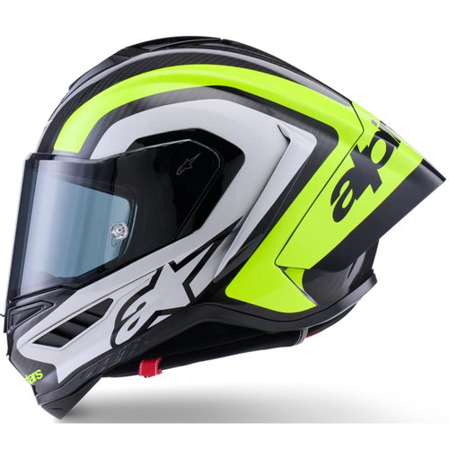 Alpinestars Alpinestars Supertech R10 Helmet Arius Black Silver Yellow Glossy