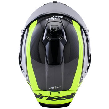 Alpinestars Alpinestars Supertech R10 Helmet Arius Black Silver Yellow Glossy