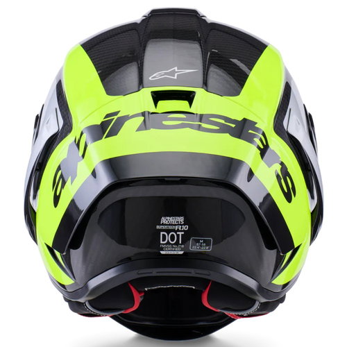 Alpinestars Alpinestars Supertech R10 Helmet Arius Black Silver Yellow Glossy
