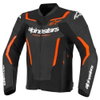 Alpinestars Alpinestars GP Force V2 Leather Jacket Black Red Fluo - Thumbnail 1