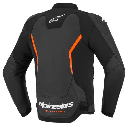 Alpinestars Alpinestars GP Force V2 Leather Jacket Black Red Fluo