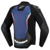 Alpinestars Alpinestars GP Force V2 Leather Jacket Black Blue Red Fluo - Thumbnail 2