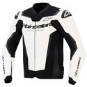 GP Force V2 Leather Jacket White Black