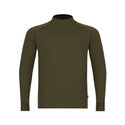 Mock Neck Thermal LS Shirt Dark Olive