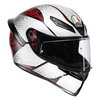 AGV AGV K1-S Helmet Speedarmour Matt Black Grey Red - Thumbnail 1