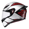 AGV AGV K1-S Helmet Speedarmour Matt Black Grey Red - Thumbnail 2