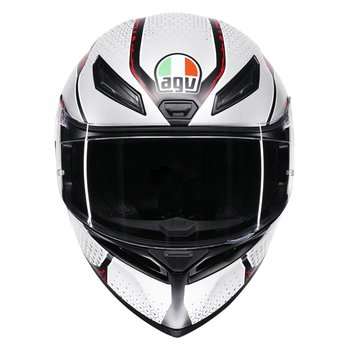 AGV AGV K1-S Helmet Speedarmour Matt Black Grey Red