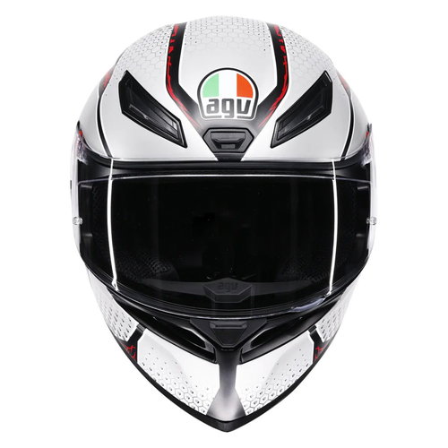 AGV AGV K1-S Helmet Speedarmour Matt Black Grey Red