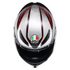 AGV AGV K1-S Helmet Speedarmour Matt Black Grey Red - Thumbnail 5