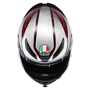 AGV AGV K1-S Helmet Speedarmour Matt Black Grey Red