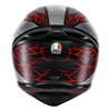 AGV AGV K1-S Helmet Speedarmour Matt Black Grey Red - Thumbnail 7