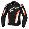 Alpinestars Alpinestars T-GP Air Jacket Black Red Fluo - Thumbnail 1