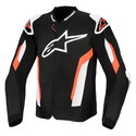 T-GP Air Jacket Black Red Fluo