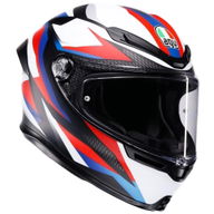 K6-S Timewarp Helmet Red White Blue