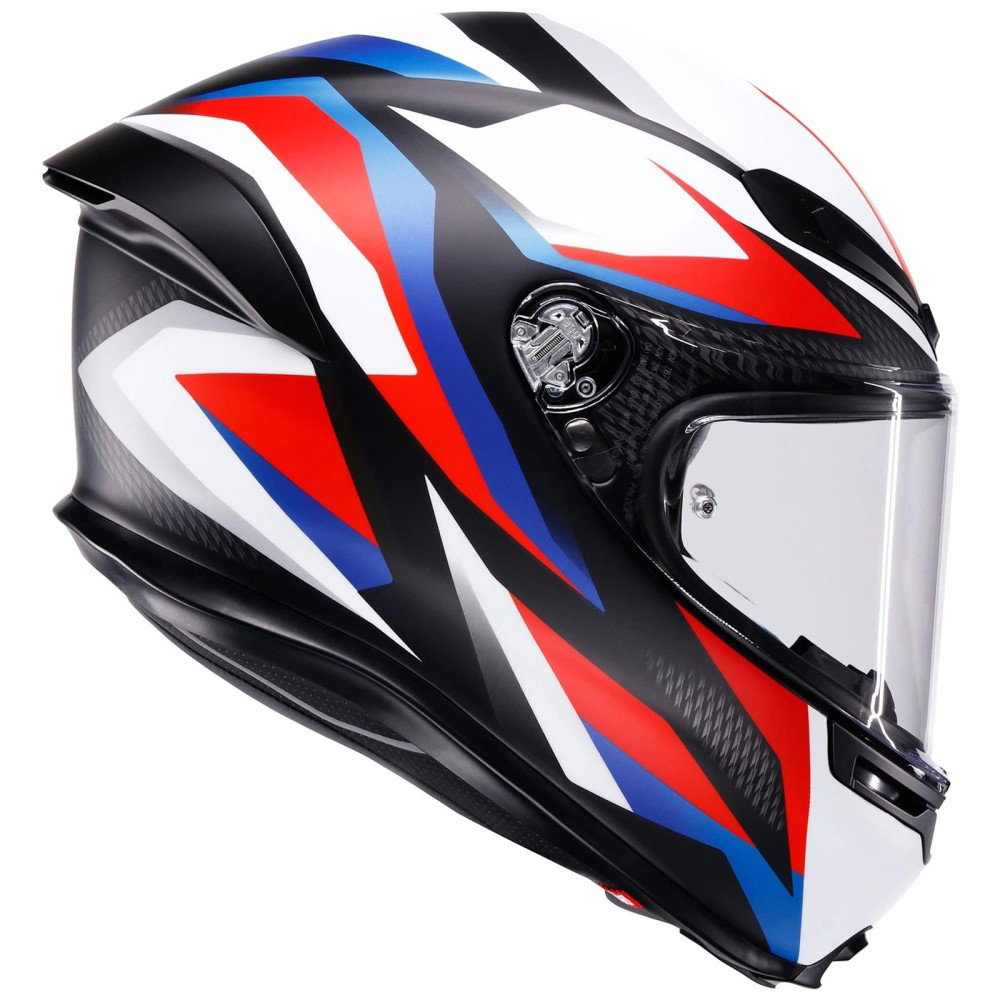 K6-S Timewarp Helmet Red White Blue