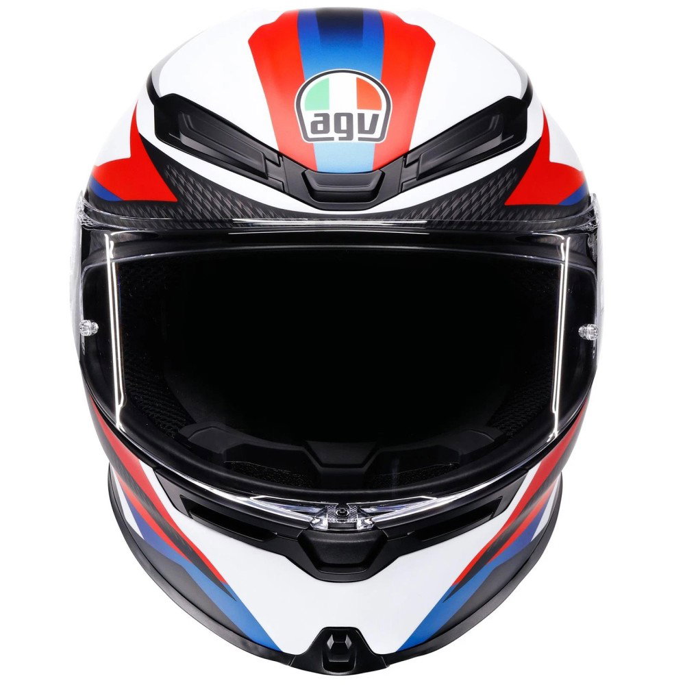 K6-S Timewarp Helmet Red White Blue