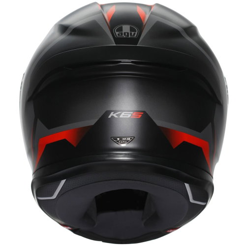 AGV AGV K6-S Karve Helmet Black Grey Red